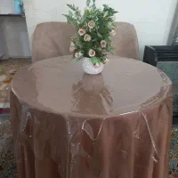 میز ناهار خوری ۲ نفره با رومیزی