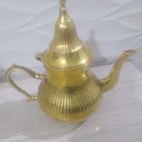 قوری هندی برنجی قدیمی با قیمت مناسب|قوری، کتری، قهوه‌ساز دستی|مرند, |دیوار