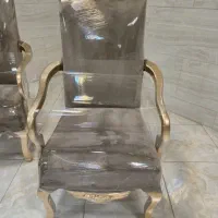 مبل کلاسیک۷نفره پارچه ترک و غذاخوری ۴نفره تمام راش
