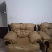 مبل چرم ۷ نفره