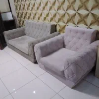 مبل  نیم  ست|مبلمان خانگی و میز عسلی|اندیشه, اندیشه فاز ۱|دیوار