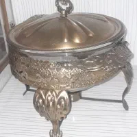 سوفله خوری آنتیک ۳ تکه|ظروف سرو و پذیرایی|تبریز, |دیوار