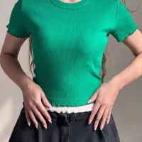 تیشرت و کراپ دخترانه برای ارزان فروشی