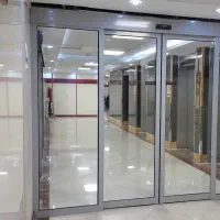 شیشه سکوریت ودرب اتوماتیک شیشه ای|مصالح و تجهیزات ساختمان|شوش, |دیوار