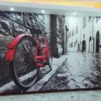 نصب کاغذ دیواری|خدمات پیشه و مهارت|کرج, دهقان ویلا|دیوار