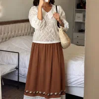 شومیز و دامن سایز 38