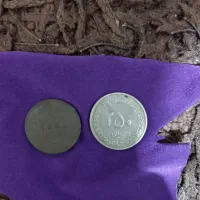 دو عدد سکه قدیمی ایرانی