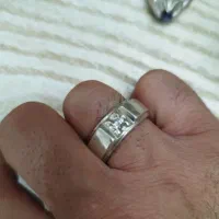 انگشتر جواهری الماس طبیعی نچرال