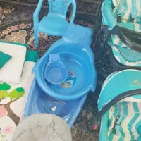 سرویس کالسکه کامل سرویس پلاستیک نوزاد و سرویس خواب|اسباب و اثاث بچه|مشهد, دوست آباد|دیوار