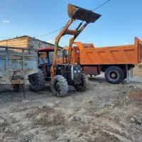 بیل لودری چهارجک 9 پستون برند مشهدر دکل بلند