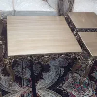 مبل نو نو مدل نگار چوب گردو ۹ نفره|مبلمان خانگی و میز عسلی|قم, لسانی|دیوار
