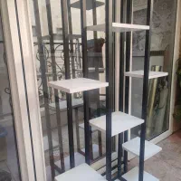 استند گل فلزی چوبی نو نو|گل و گیاه طبیعی|تهران, منیریه|دیوار