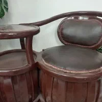 میز تلفن چوب