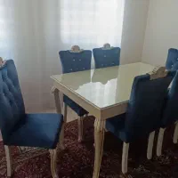 میز ناهارخوری 6 نفره سلطنتی