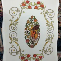 جلو مبلی طرح دار چوبی