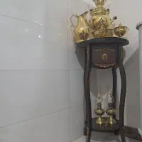 سماور برنج با میز