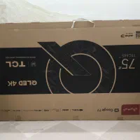 تلویزیون TCL 75 اینج با میز|تلویزیون و پروژکتور|قم, انصار‌الحسین|دیوار