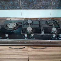 اجاق گاز صفحه ای شیشه فلز دانیس|اجاق گاز و لوازم برقی پختوپز|رشت, شهرک قدس|دیوار