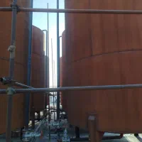 مخزن روغن۳۰هزارلیترورق مصرفی ۸میل سال ساخت۴۰۳|مصالح و تجهیزات ساختمان|سلفچگان, |دیوار