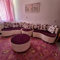 مبل تی وی رووم و دورهمی هفت نفره|مبلمان خانگی و میز عسلی|سیرجان, |دیوار