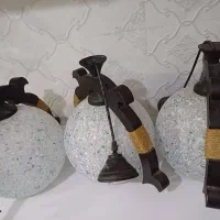 ۳عددلوستر|لوستر و چراغ آویز|اهواز, گلدشت|دیوار