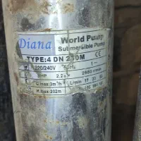 پمپ آب شناور 3 اسب بخار Diana