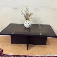 میز شیشه ای وسط و سه عدد گل میز شیشه ای |مبلمان خانگی و میز عسلی|شیراز, فرهنگ شهر|دیوار