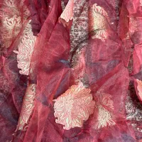 پرده توری حریر مناسب در حد نو