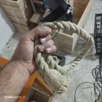 حراج چراغ آویز مدل طناب کنفی|لوستر و چراغ آویز|ارومیه, |دیوار