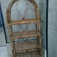قفسه حصیری چهارطبقه بزرگ