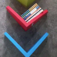 شلف کتابخانه ۳ تیکه آیکیا آکبند