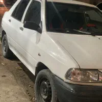 پراید ۱۳۱ سفید مدل ۹۳ دوگانه کارخونه