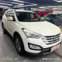 سانتافه2014.بدون رنگ.کم کارواقعی|خودرو سواری و وانت|تهران, درختی|دیوار