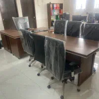 میز مهندسی و میز کنفرانس به همراه  شش تا صندلی|مبلمان اداری|سیرجان, |دیوار