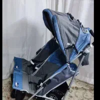 کالسکه دوقلو. روروک. تاب پارچه ای