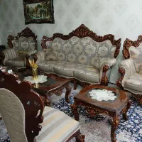 مبل سلطنتی و استیل در حد نو