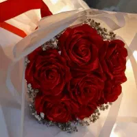 گل روبانی|گل مصنوعی|رشت, حومه رشت|دیوار