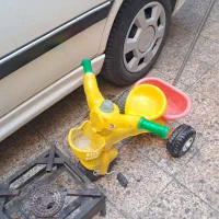 دوچرخه (سه چرخه )  بچگانه عصا دار