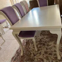 میز ناهار خوری چوبی