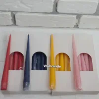 شمع قلمی ۲۵ سانتی بدون دود و اشک