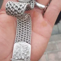 زنجیر و دستبند نقره تایلندی