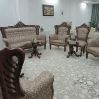 مبل نه نفره همراه با میز tv و اینه کنسول|مبلمان خانگی و میز عسلی|پاوه, |دیوار