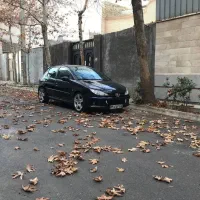 206مشکی|خودرو سواری و وانت|مشهد, کارمندان دوم|دیوار