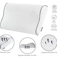 بالش طبی مموری فوم با روکش پنبه ای ترمو سایز بزرگ|رختخواب، بالش، پتو|تبریز, |دیوار