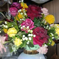 دسته گل بزرگ مصنوعی