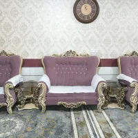 یک دست مبل۷نفره+سه تا میز عسلی