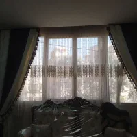 پرده توری با دوتا والان