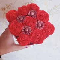 گلهای ربانی  و کاغذی|گل مصنوعی|ماسال, |دیوار