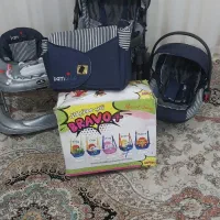 سرویس کالسکه کریر روروک ساک با یک عدد تاب|کالسکه و لوازم جانبی|قم, پردیسان|دیوار