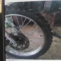لاستیک جلو تریل گل کراسی 80/ 100 / 21